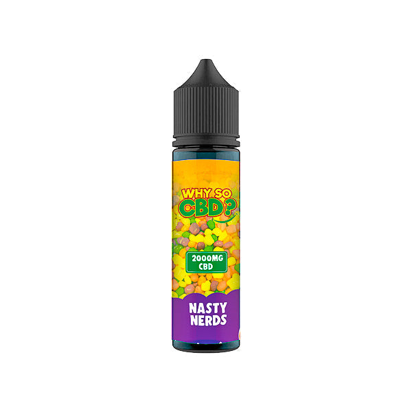 Why So CBD? 2000mg Full Spectrum CBD E-liquid 60ml