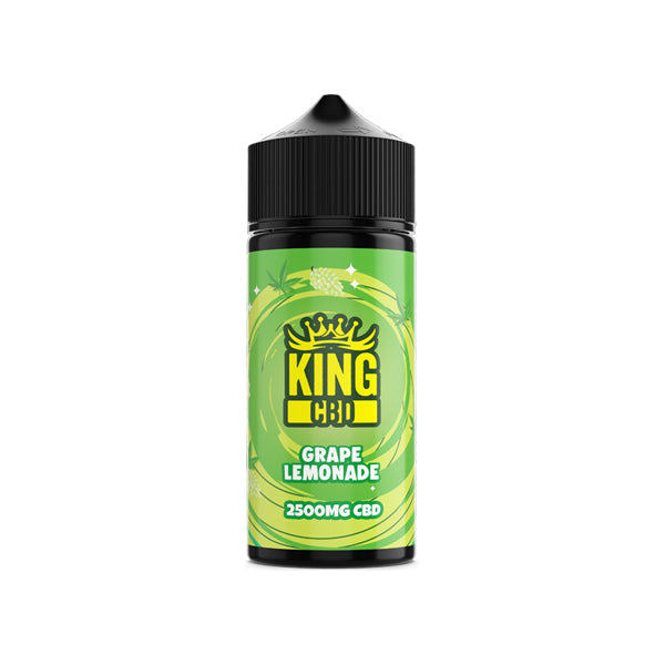 King CBD 2500mg CBD E-liquid 120ml (BUY 1 GET 1 FREE)