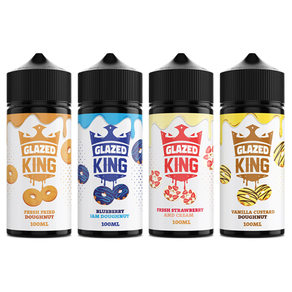 Glazed King 100ml 70VG 30PG From £5.98