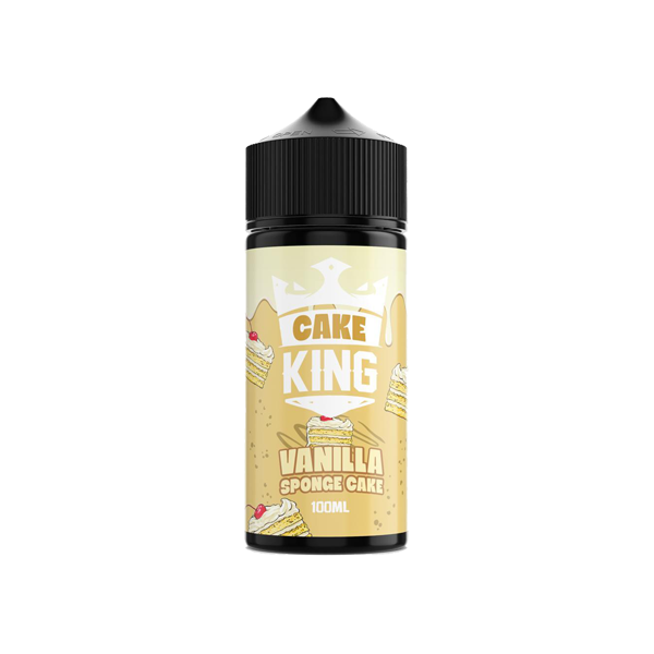 Cake King 100ml 70VG 30PG vanilla sponge cake