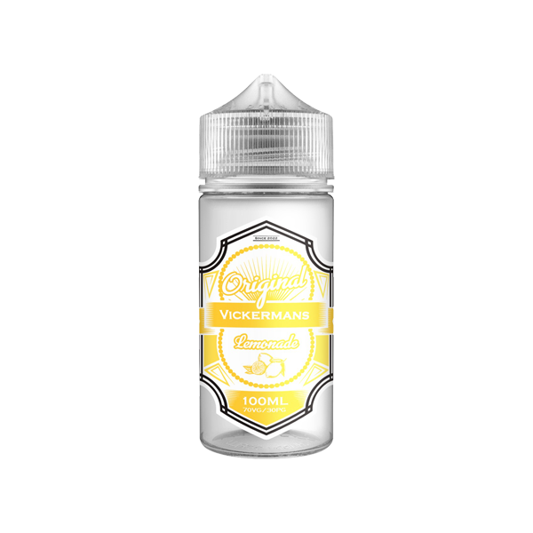 Vickermans Lemonade 100ml  70VG 30PG From £5.98