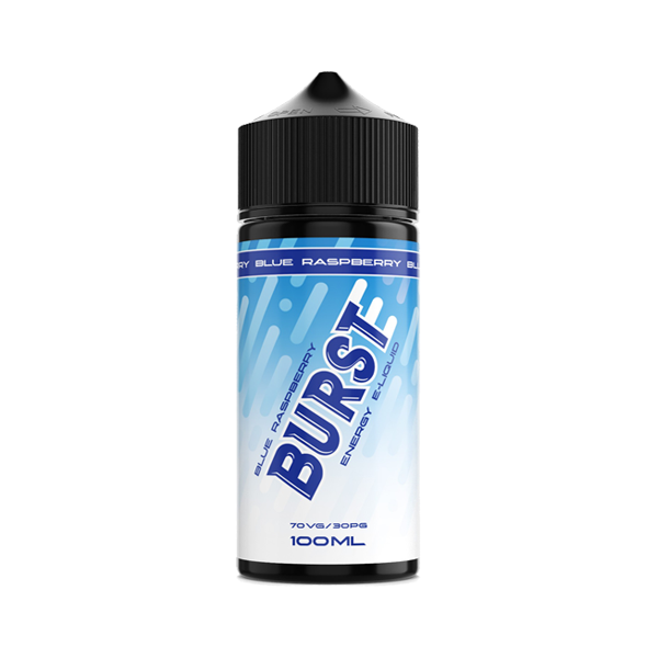 Burst Energy 100ml 70VG 30PG blue raspberry