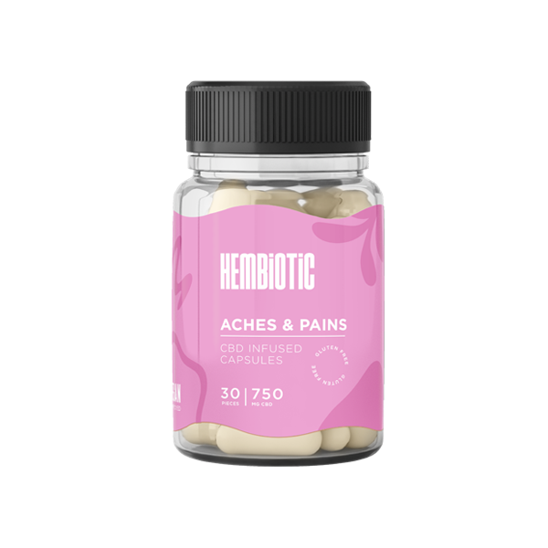 Hembiotic 5000mg Bulk Functional CBD Capsules - 200 Caps