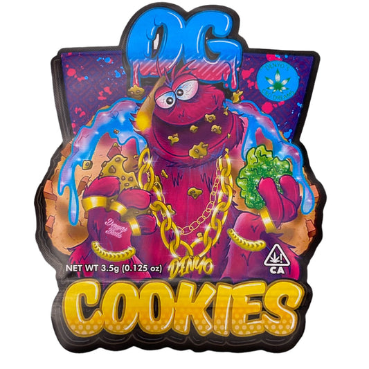 OG Cookies Mylar Bags