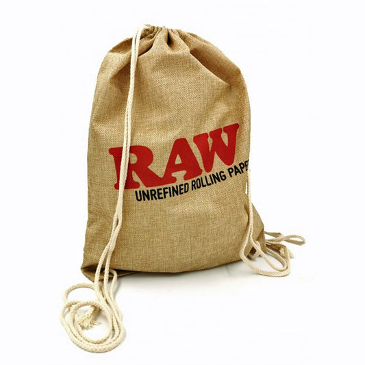 RAW Drawstring Bag Tan