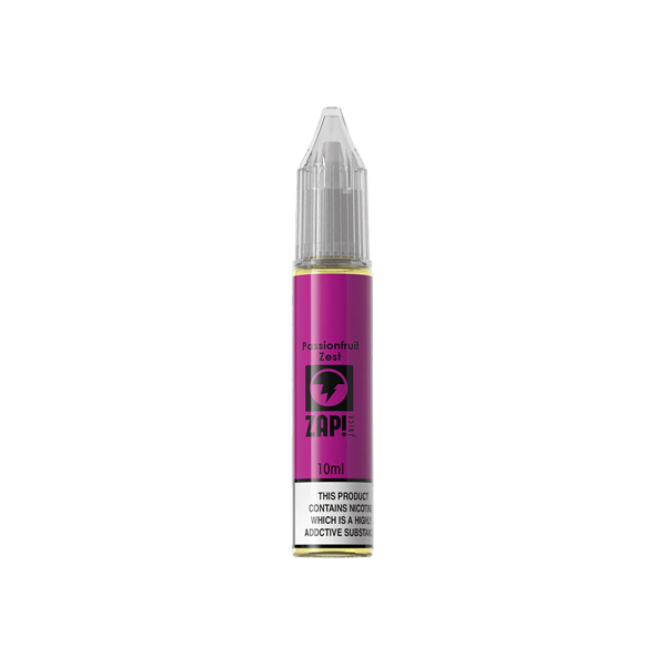 Zap! Juice 10mg Nic Salts passionfruit zest 