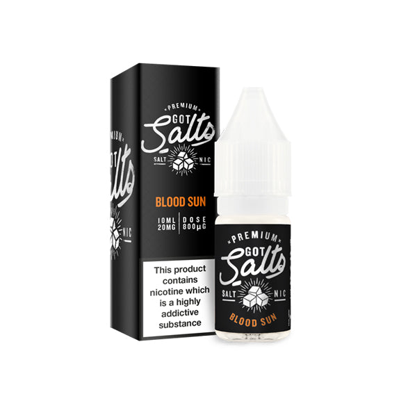 20mg Got Salts 10ml Nic Salts (50VG/50PG) blood sun