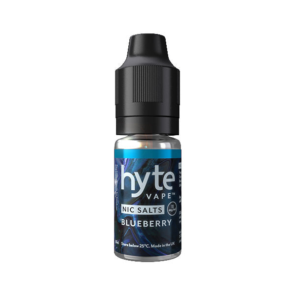 11mg Hyte Vape 10ml Nic Salts (50VG/50PG) blueberry