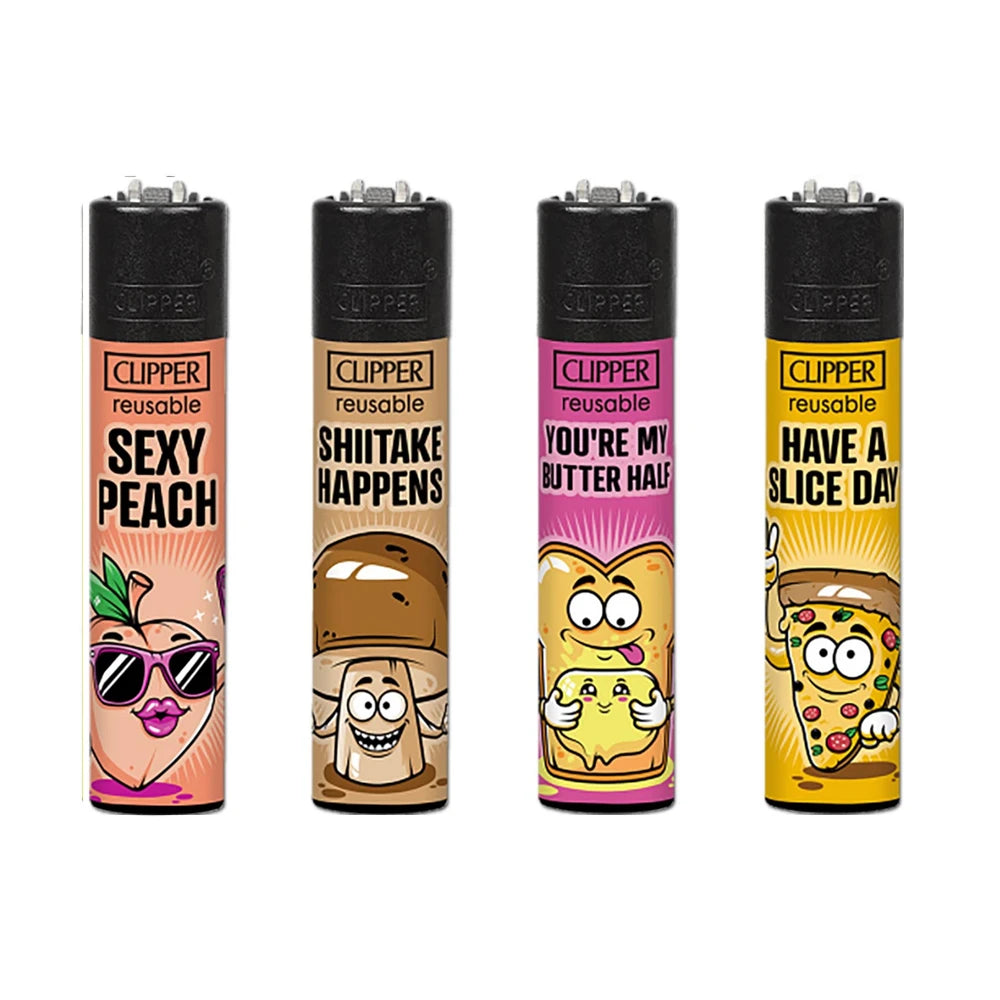 clipper lighter Food Slogan