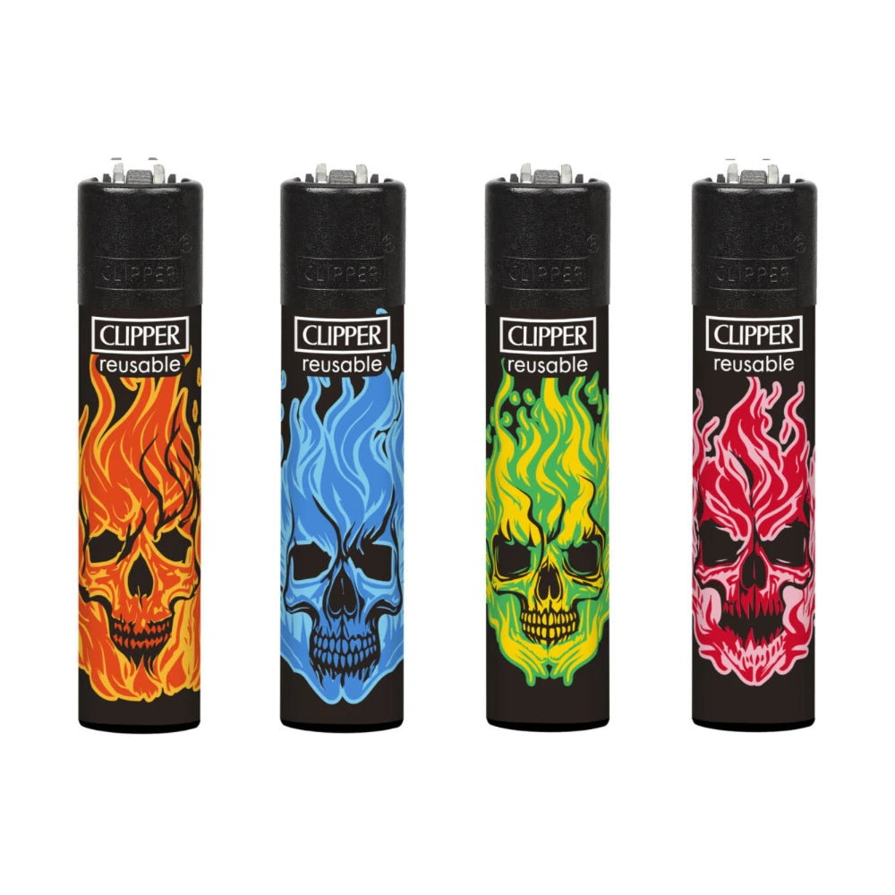 clipper lighter Skull Blend