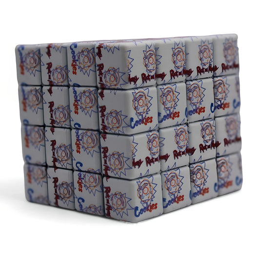 Cube Grinder White  Blue  60x60mm