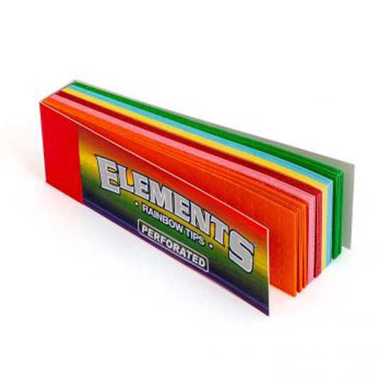 Elements RAINBOW Tips Perforated