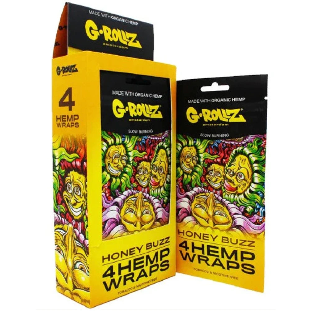 g-rollz hemp wrap honey buzz