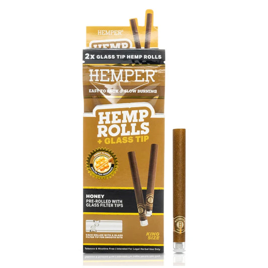 Hemper Hemp Rolls With Glass Tips From £2.60