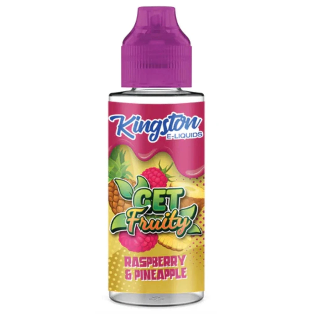 kingston e-liquid raspberry-pineapple 100ml bottle 70/30 mix