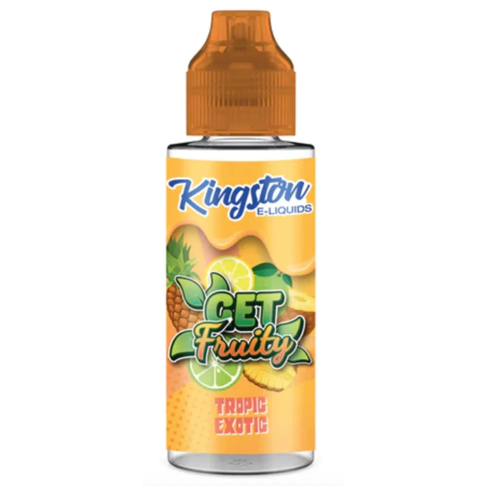 kingston e-liquid tropic-exotic 100ml bottle 70/30 mix