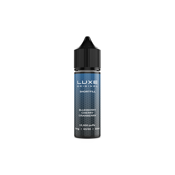 luxe short-fill blueberry cherry cranberry