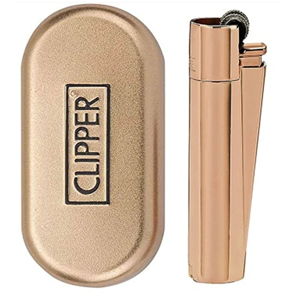 metal clipper rose gold glossy