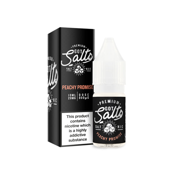 20mg Got Salts 10ml Nic Salts (50VG/50PG) peachy promise 