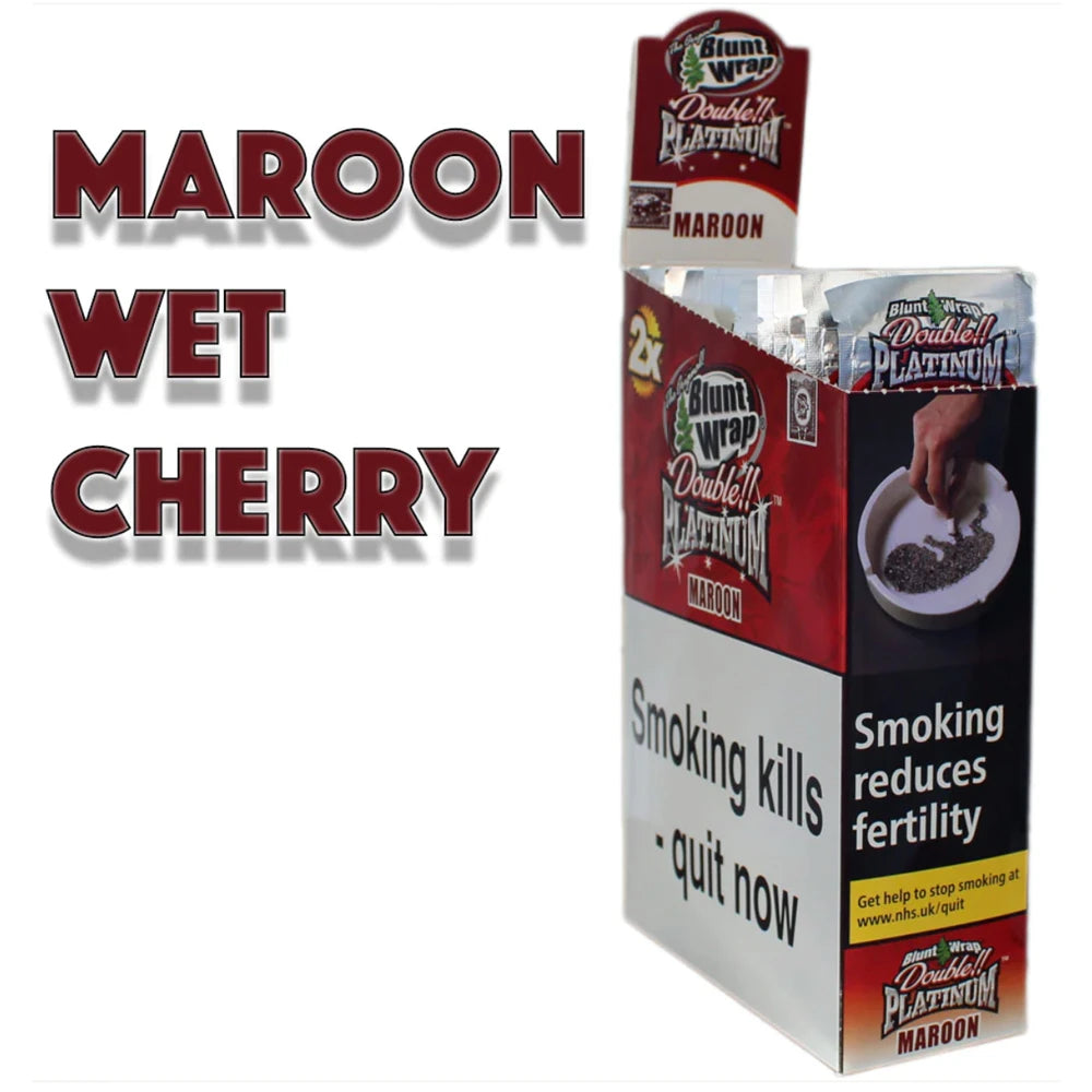 platinum blunts maroon wet cherry
