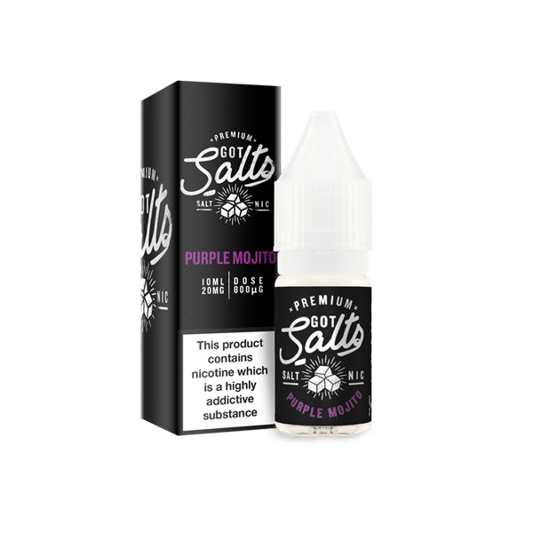 20mg Got Salts 10ml Nic Salts (50VG/50PG) purple mojito