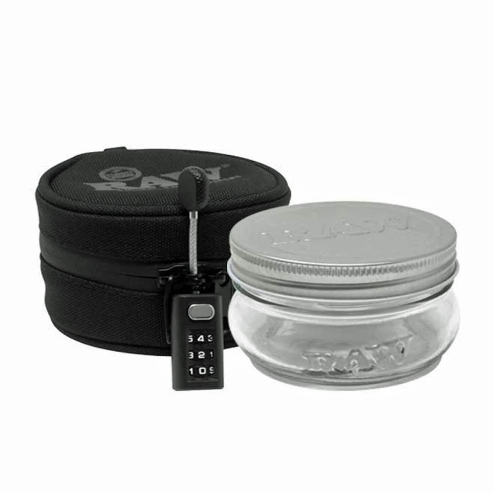 RAW Mason Jar in Protective Case 6,10 and 16oz