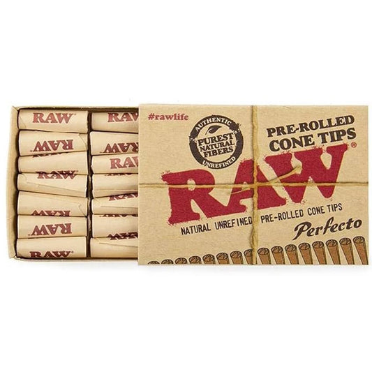 Raw Pre Rolled Cone Tips