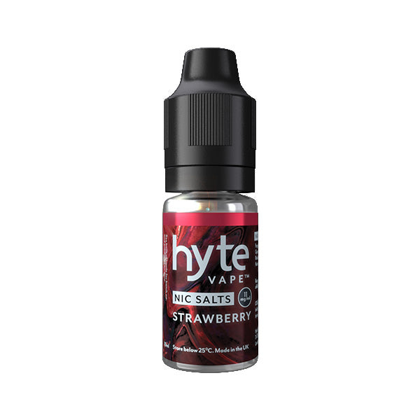 11mg Hyte Vape 10ml Nic Salts (50VG/50PG) strawberry