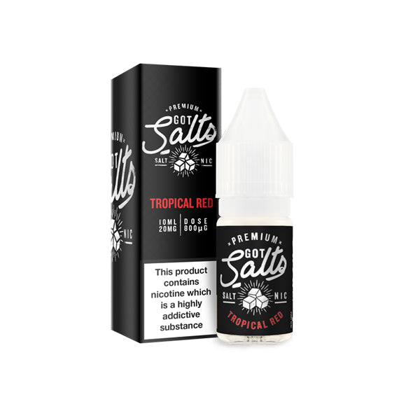 20mg Got Salts 10ml Nic Salts (50VG/50PG) tropical red