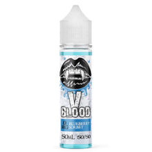 v blood e liquid blueberry ice  50ml 50/50 mix