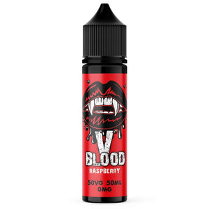 v blood e liquid raspberry 50ml 50/50 mix