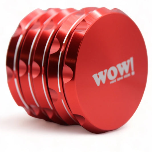 Wow Grinder 60x60mm Red