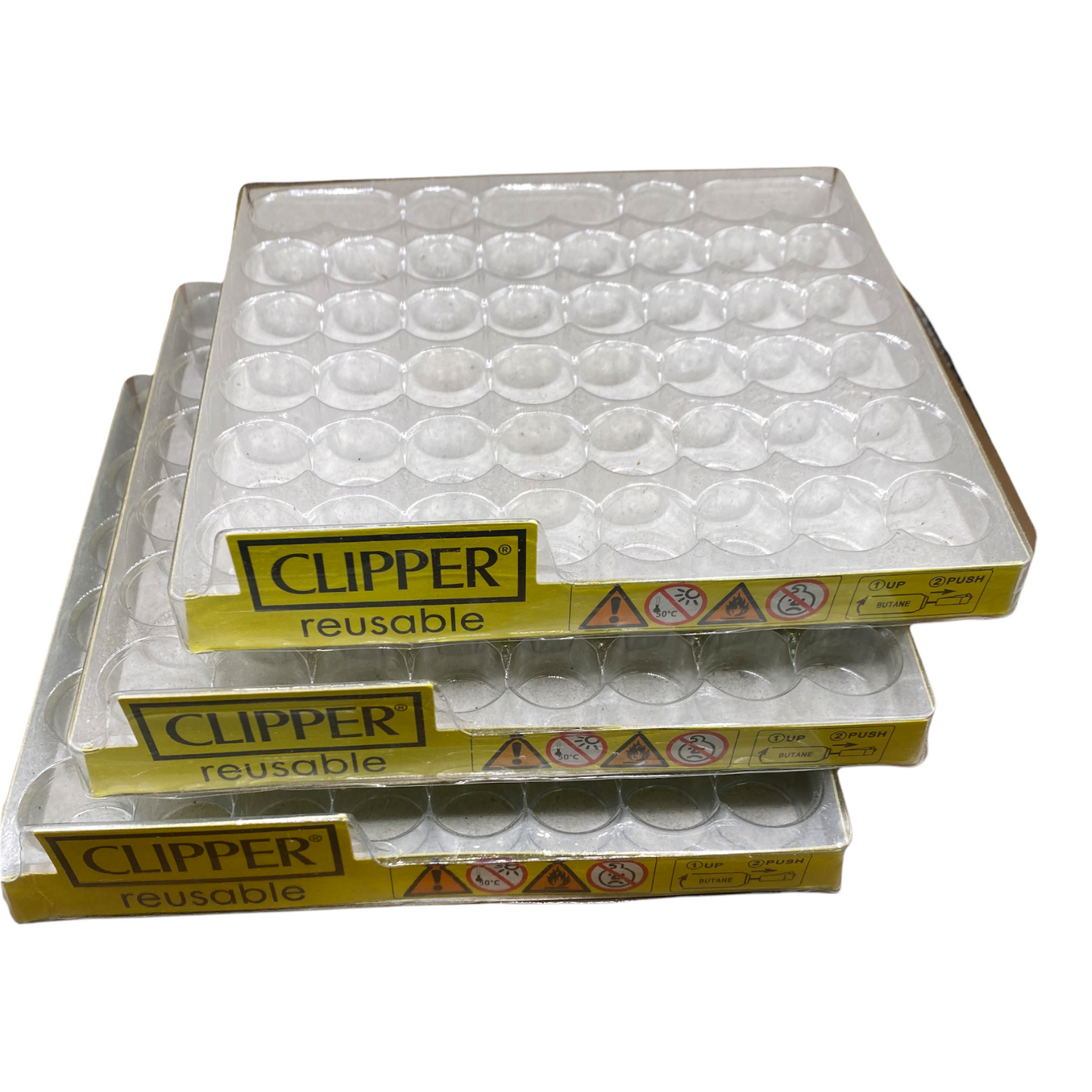 3 x Plastic Clipper tray