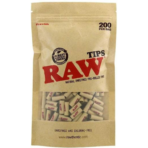 Raw pre Rolled tips 200
