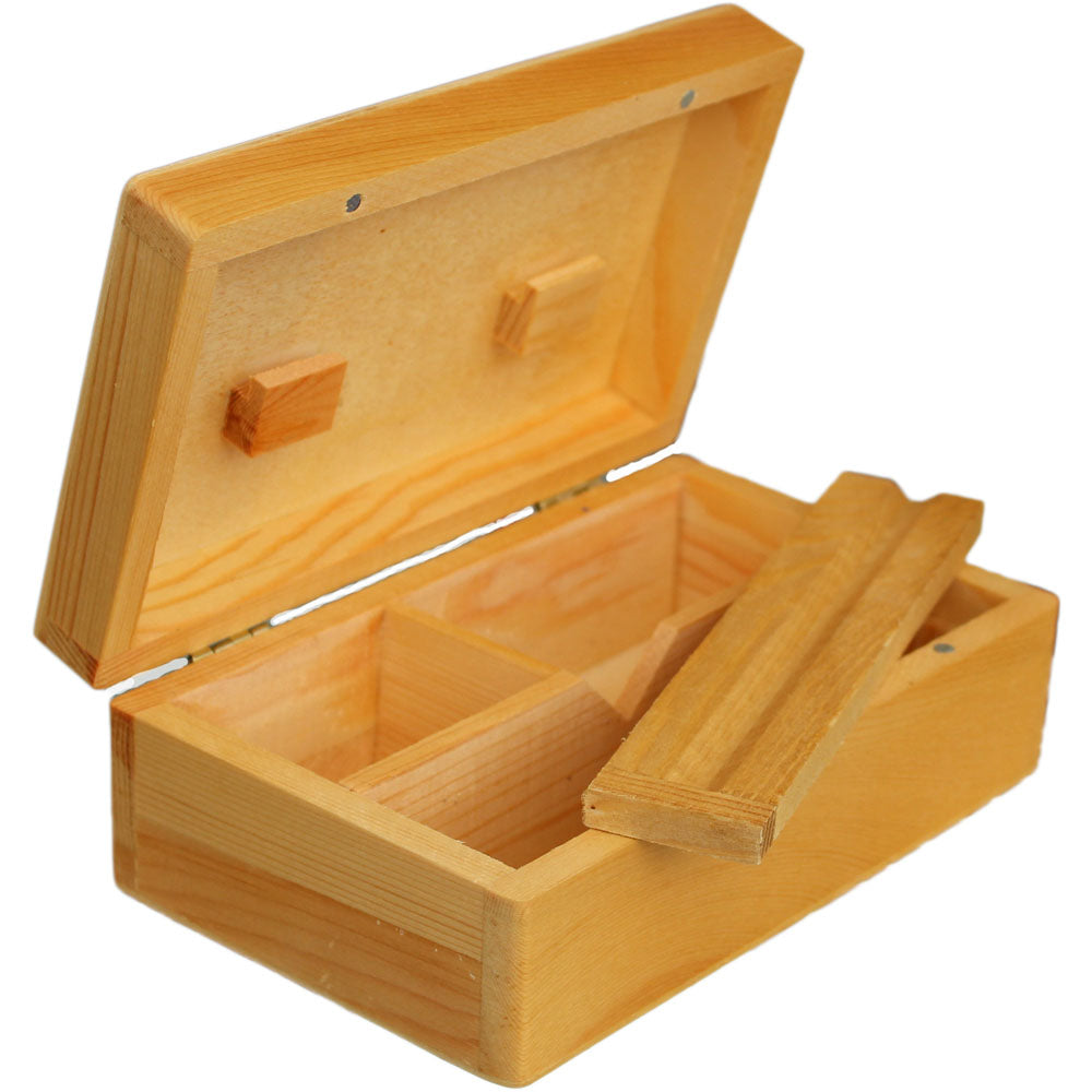 Wooden Rolling Box  Medium