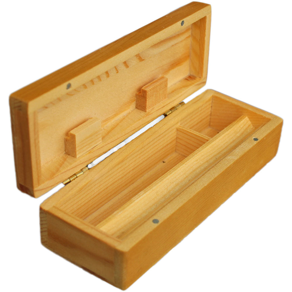 Small Wooden Rolling Box