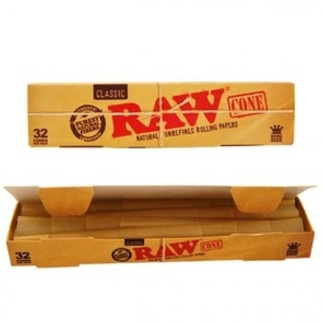 Raw 32 Pack Pre Rolled Cones