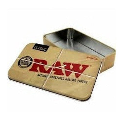 Raw  Brown Tobacco Tin